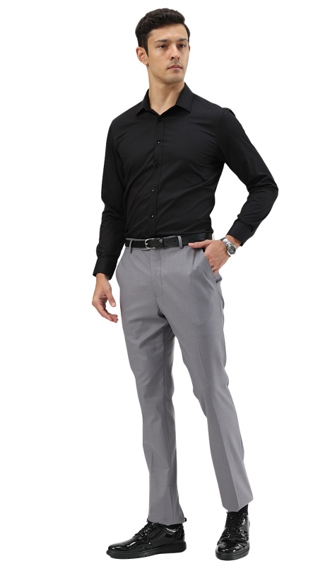 Sean Alexander Mens Pant MP282SK-04-GREY