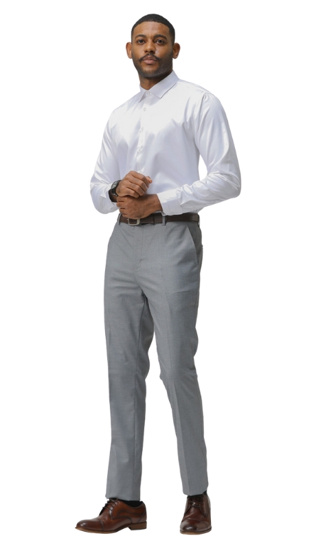 Sean Alexander Mens Pant MP282SK-09-MID-GRAY 