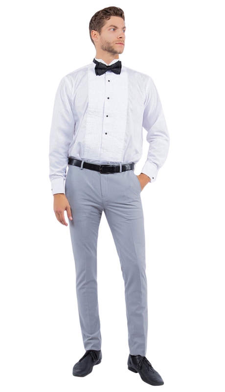 Zegarie Mens Pants-MP362FS-04-LIGHT GREY