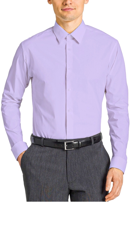 Tazzio Mens Dress Shirt MSH30-05-LAVANDER