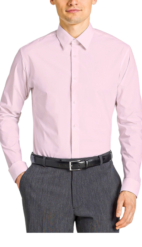 Tazzio Mens Dress Shirt MSH30S-04-PINK