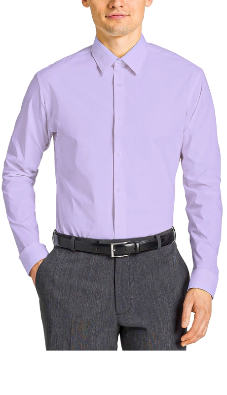Tazzio Mens Dress shirt MSH30S-05-LAVANDER
