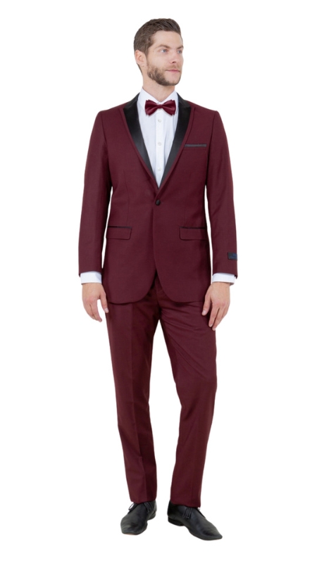 Bryan Michaels Mens Tuxedos MT187S-08-BURG