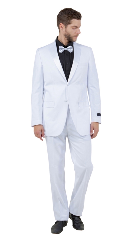 Bryan Michaels Mens Tuxedos MT202-02-WHT