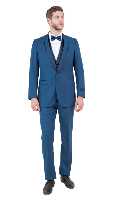 Bryan Michaels Mens Tuxedos MT239S-02-BLUE