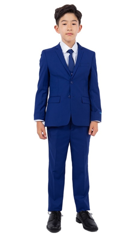 Perry Ellis Boys Suit PB363-12-ROYAL BLUE