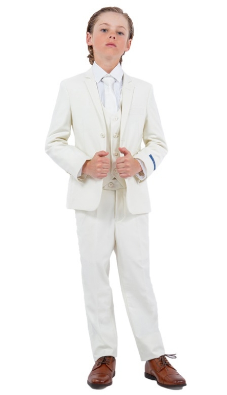 PERRY ELLIS BOYS Suit-PB363-18-OFF-WHITE 