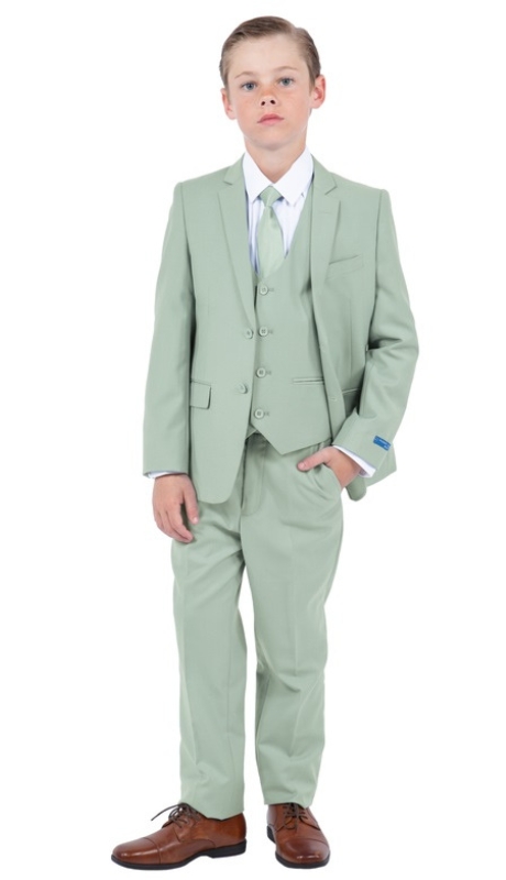 PERRY ELLIS BOYS Suit-PB363-24-SAGE