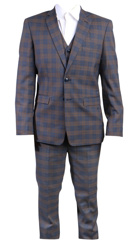 PERRY ELLIS BOYS Suit-PB400-02-NAVY