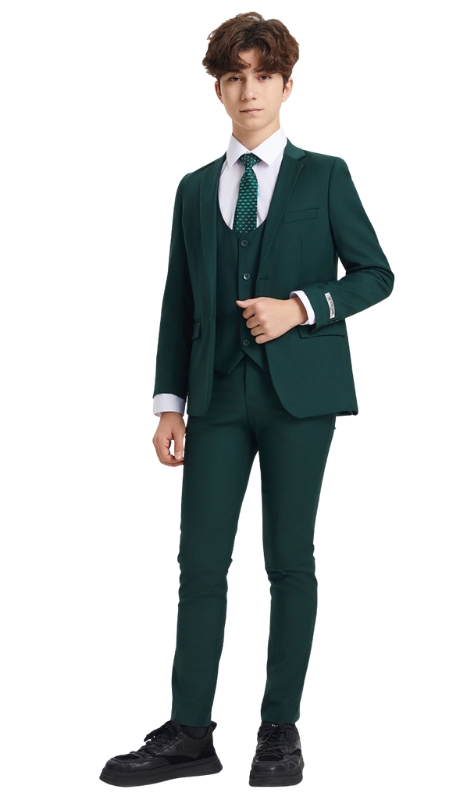 Stacy Adams Boys Suit-SB282-11-GRN