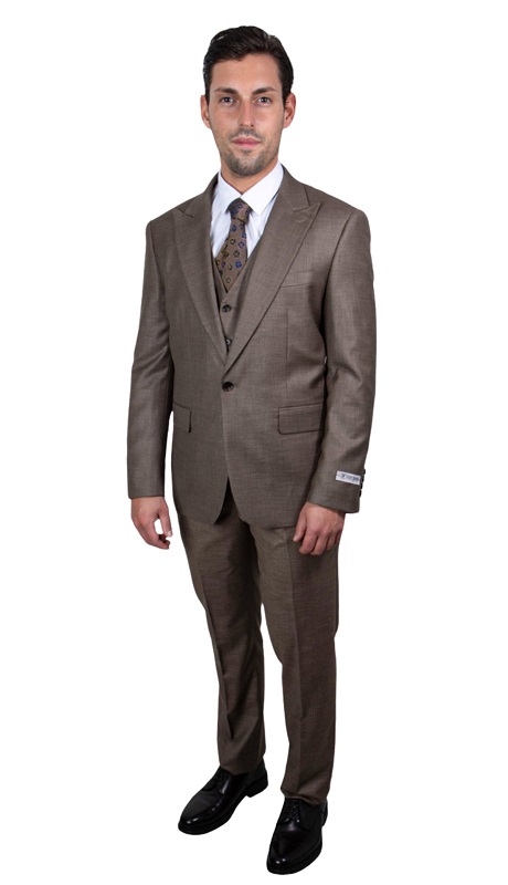Stacy Adams-SM108H1-TAUPE Mens Suit