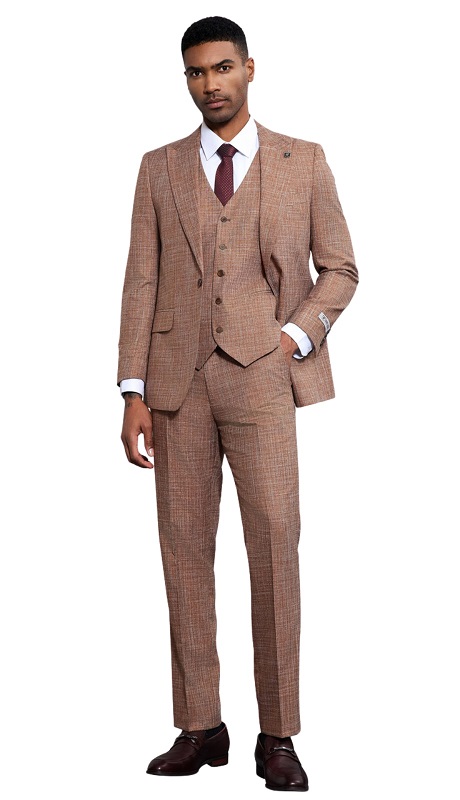 Stacy Adams SM173H1-31-TAN Mens Suit