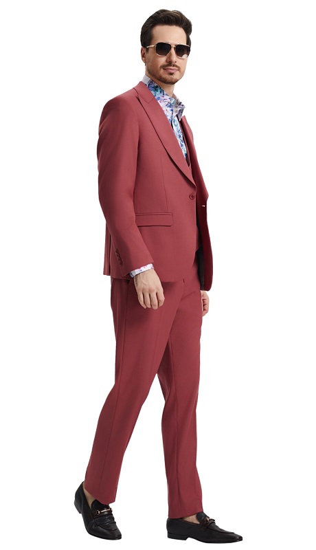 Stacy Adams-SM255H1-06-CORAL Mens Suit