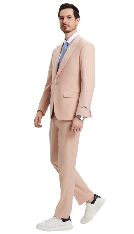Stacy Adams-SM255H1-07-BLUSH Mens Suit