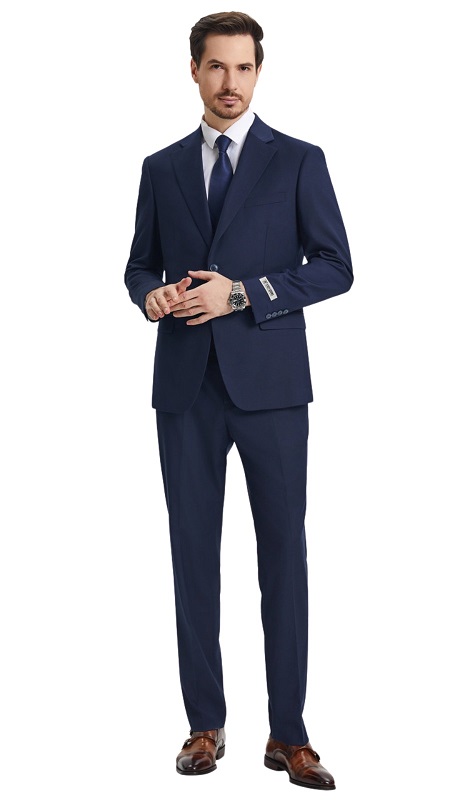 Stacy Adams-SM282H1-02-NAVY Mens Suit