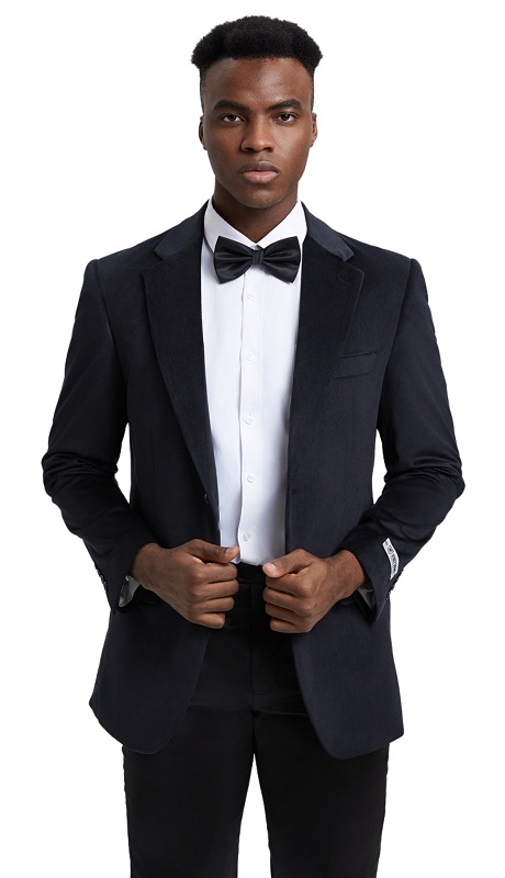 Stacy Adams-SMJ111H1-01-BLK Mens Suit