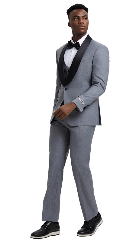 Stacy Adams-SMT282H1-09-MID-GRY Mens Suit