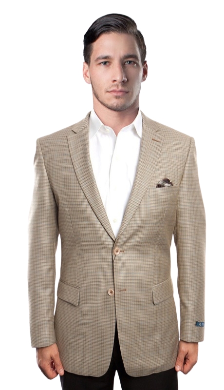 Empire Mens Sports Coat  MJ180-TAN