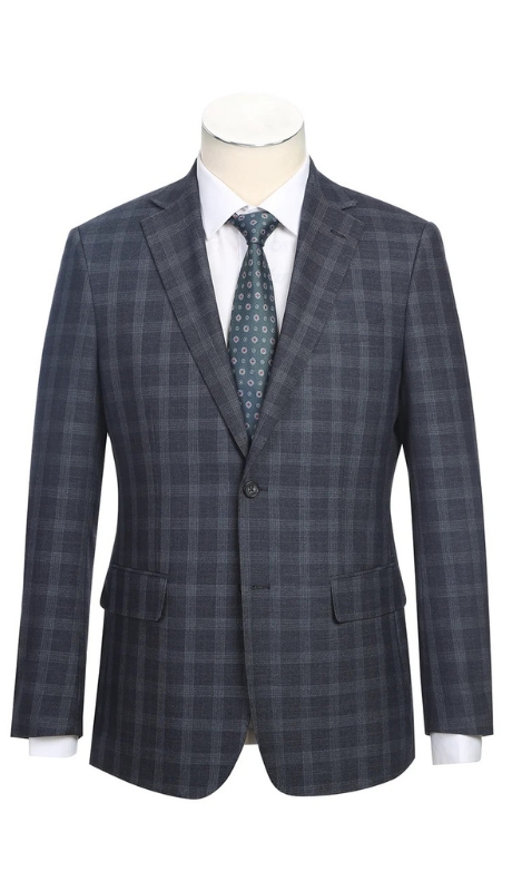 English Laundry Mens Suit 92-52-410EL-IRON-GRY