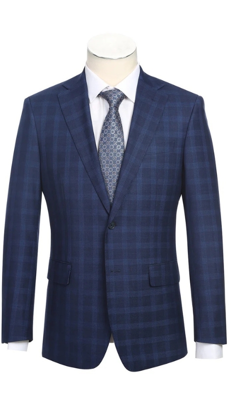English Laundry Mens Suit 92-53-410EL-NAVY
