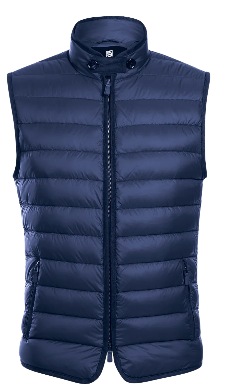 831-10 Jonathan Nylon Down Vest-Blue