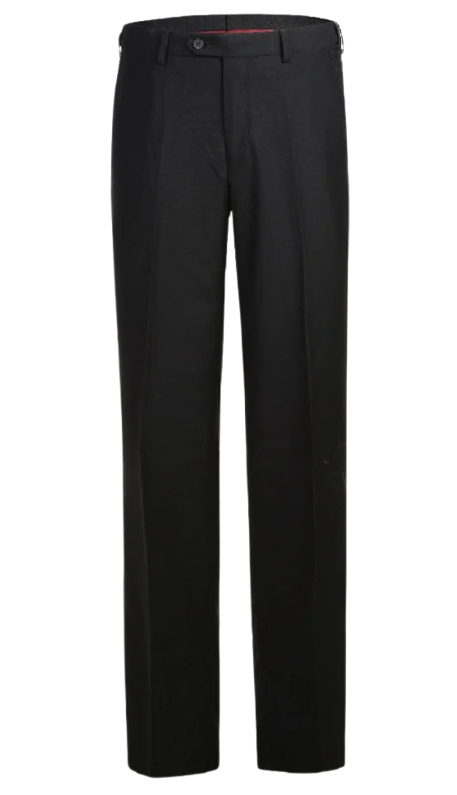 Renoir Mens Pants 201-1-BLK ( Flat Front Suit Separate Adjustable Pants )