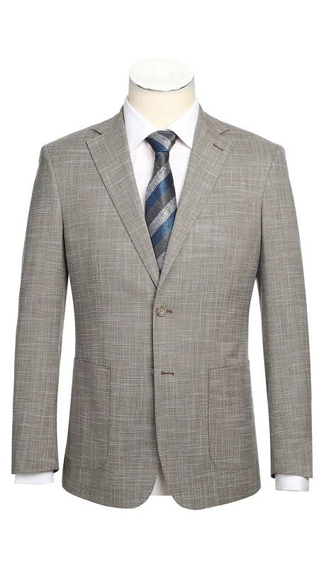 English Laundry Mens Suit 22-18-652EL-BRN ( Check Suit )