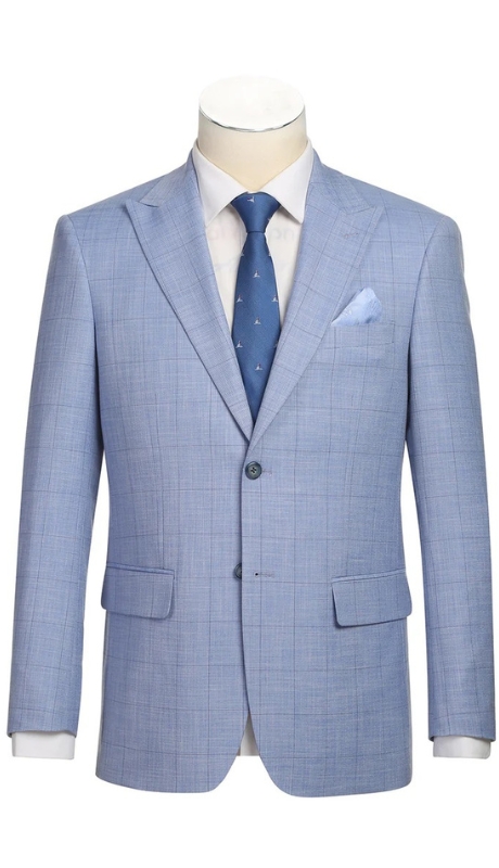 Renoir Men's Suit 293-51-LB (New Slim Fit Suits)