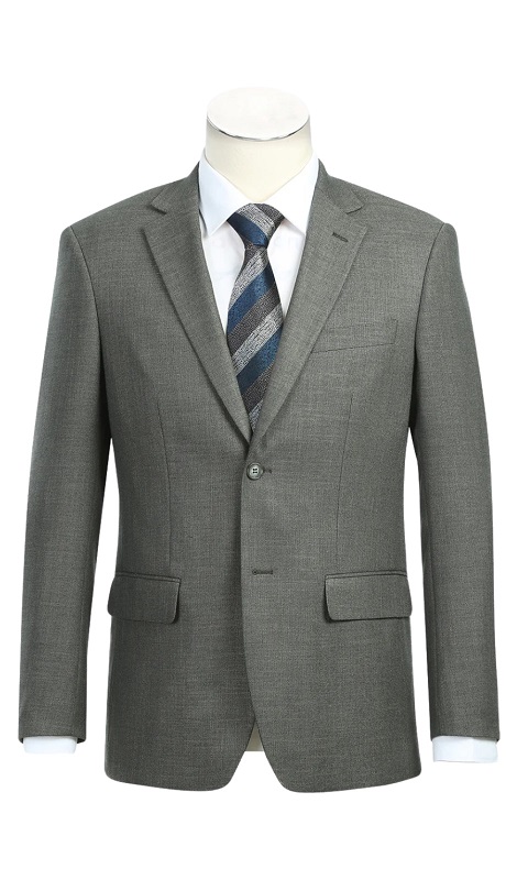 Renoir Mens Blazer 294-27-OLIVE ( New Slim Fit Blazer )