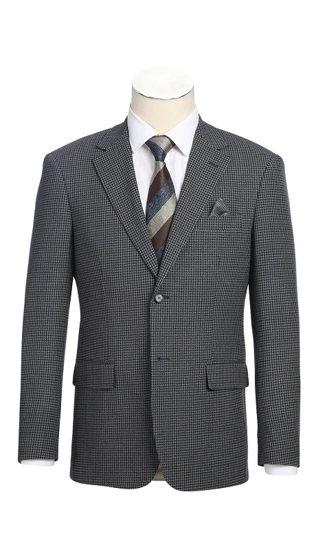Renoir Mens Blazer 294-38-BROWN-BLUE ( New Slim Fit Blazer )