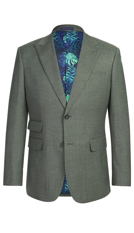 English Laundry Mens Suit 32-33-092EL-OLIVE