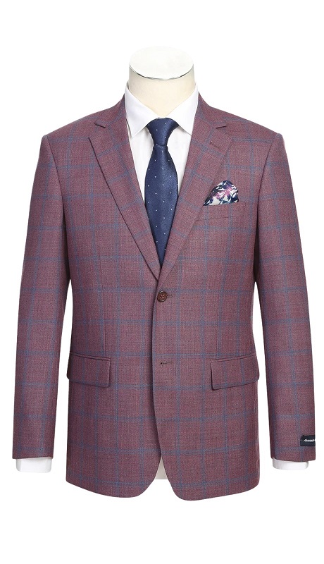 Renoir Mens Blazer 565-17-AMAR ( New Slim Fit Wool Blazer )