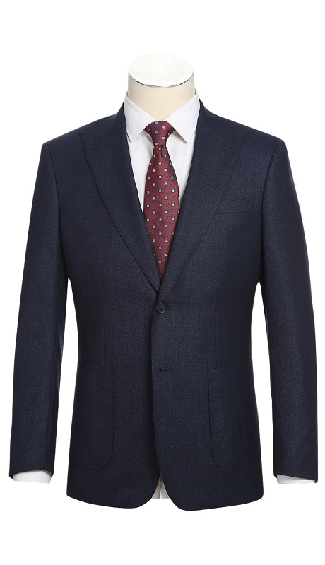 English Laundry Mens Suit EL92-51-093-DARK-GRY Wool Suit