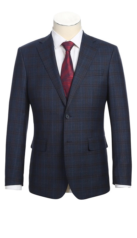 English Laundry Mens Suit EL12-55-410-DARK-BLUE