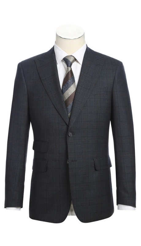 English Laundry Mens Suit EL12-56-475-DARK-NAVY