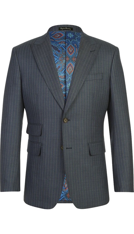 English Laundry Mens Suit EL22-38-415-DARK-NAVY ( Wool Suit )