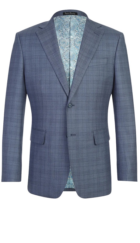 English Laundry Mens Suit EL22-58-093-INK-BLUE ( Wool Suit )