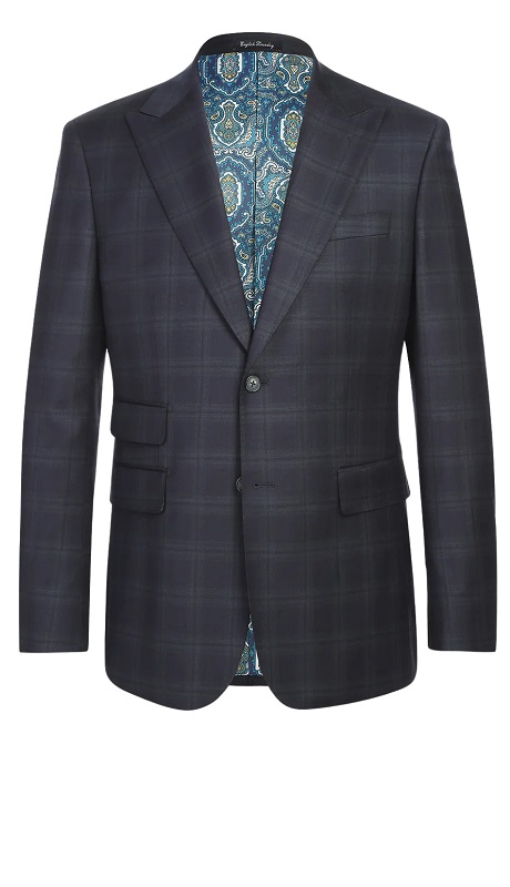 English Laundry Mens Suit EL22-61-001-NAVY ( Wool Suit )