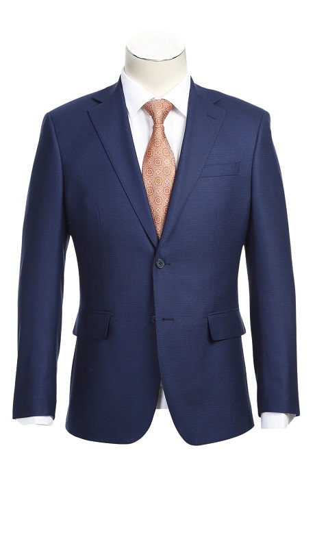 English Laundry Mens Suit EL82-22-411-BLUE ( Wool Suit )