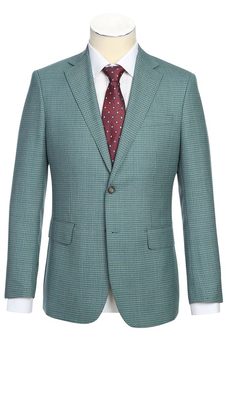 English Laundry Mens Suit EL92-53-341-GRY Wool Suit