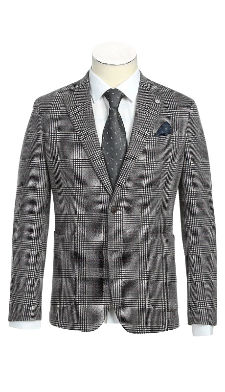 Pellagio Mens Blazer PF23-13 -LG ( Half Canvas Blazer )