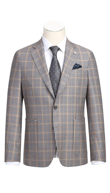 Pellagio Mens Blazer PF23-3-LG ( Half Canvas Blazer )