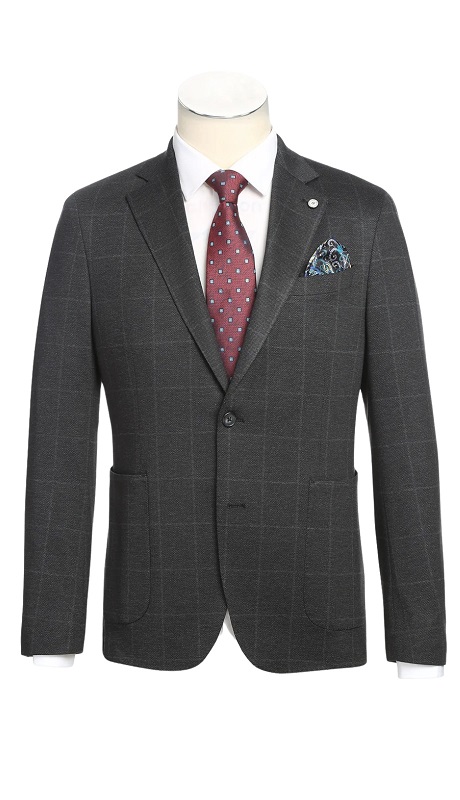 Pellagio Mens Blazer PF24-7-INK-BLUE ( Half Canvas Blazer )