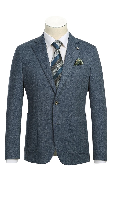 Pellagio Mens Blazer PS24-3-NAVY ( Half Canvas Blazer )