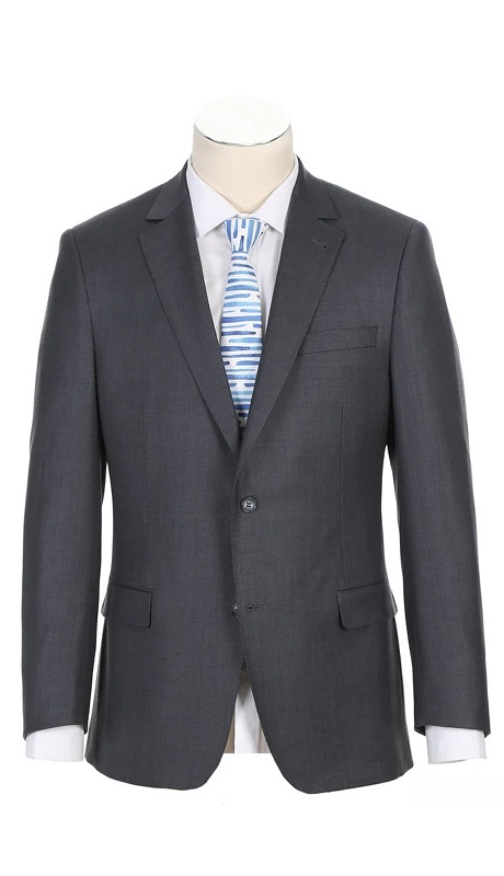 Rivelino Suits RHC100-4-GRY ( Half-Canvas Suit )