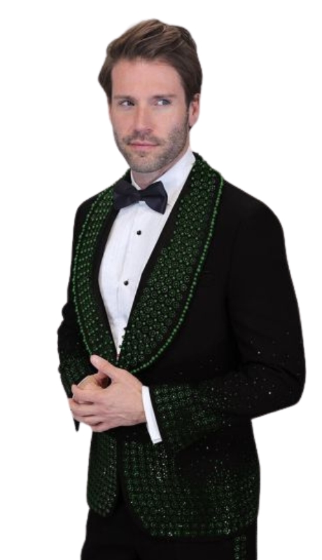 Statement AWARD- BLACK-HUNTER Mens Tuxedo