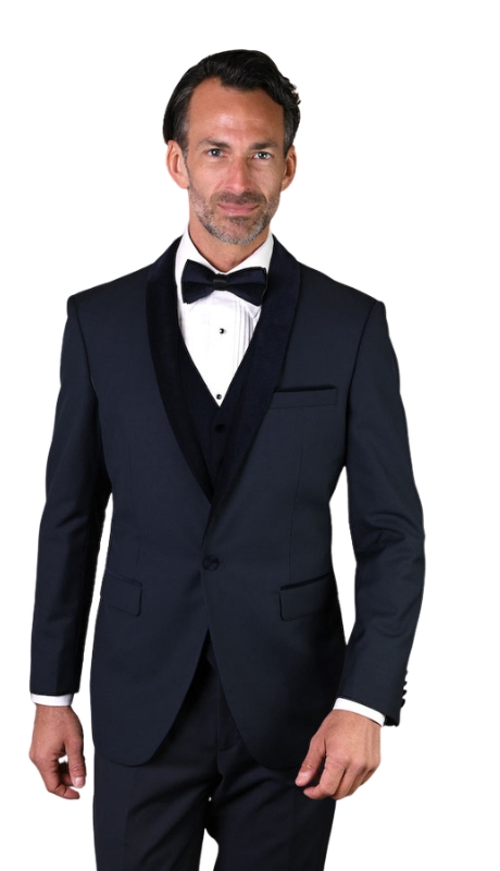 Statement ENCORE-V-NAVY Mens Tuxedo