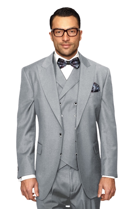 Statement FLORENCE-GREY -3PC Mens Suit