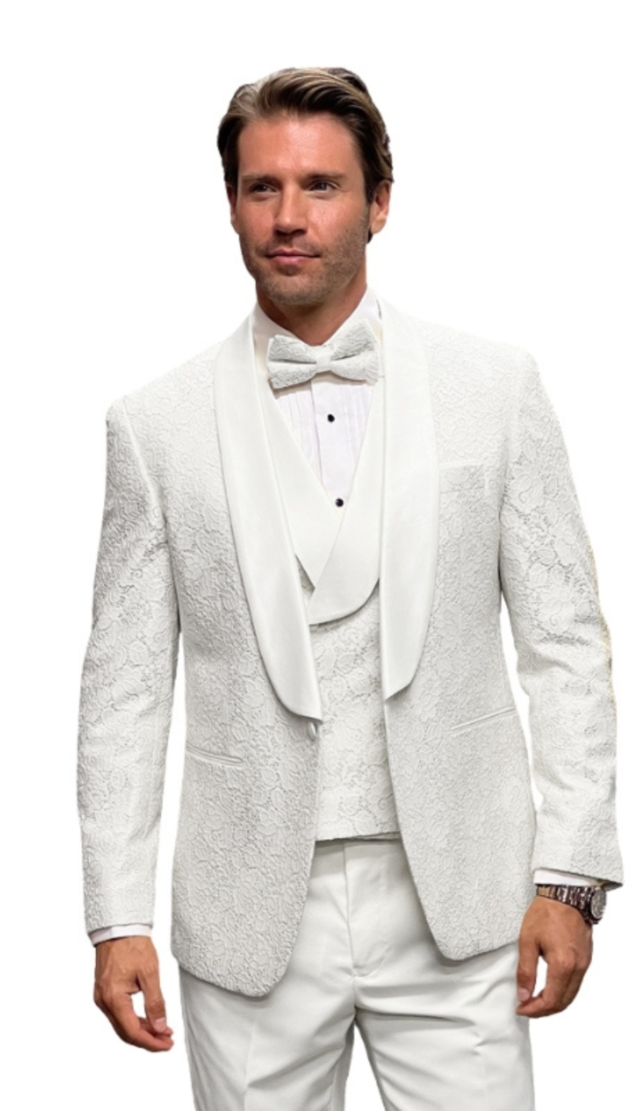 Statement GRAMMY-WHITE Mens Tuxedo