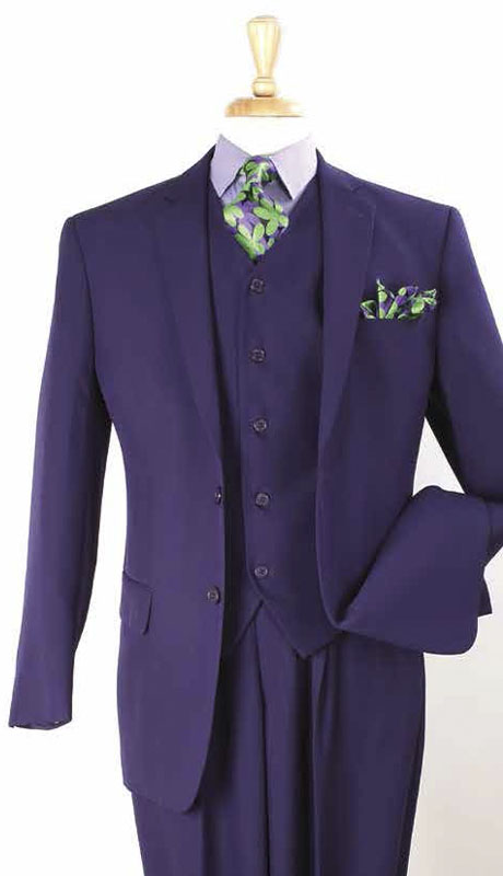 Iconic P3207 3pc Mens Church Suit